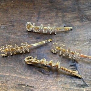 Free People Glam Rhinestone Hair Clip  Set